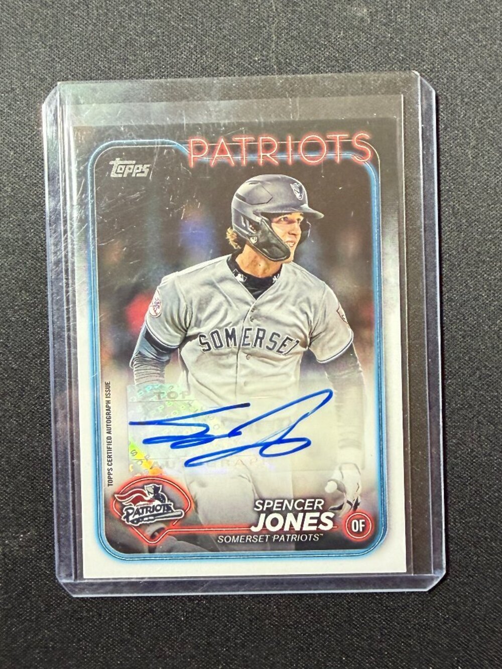2024 Topps Pro Debut Spencer Jones AUTO PD-165 New York Yankees Prospect Rookie